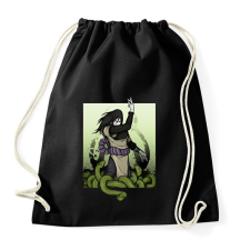 PRINTFASHION Orochimaru with snakes - Sportzsák, Tornazsák - Fekete tornazsák