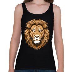 PRINTFASHION Oroszlán  - Női atléta - Fekete