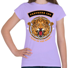 PRINTFASHION Oroszlán - Női póló - Viola női póló