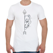 PRINTFASHION Oroszlán páros női 2 - Férfi póló - Fehér férfi póló