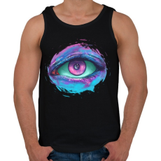 PRINTFASHION Őrző - Férfi atléta - Fekete