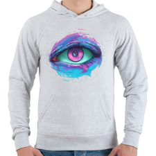 PRINTFASHION Őrző - Férfi kapucnis pulóver - Sport szürke férfi pulóver, kardigán