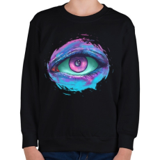 PRINTFASHION Őrző - Gyerek pulóver - Fekete