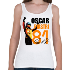 PRINTFASHION Oscar Piastri - Női atléta - Fehér
