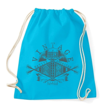 PRINTFASHION Ősi amerikai lakos - Sportzsák, Tornazsák - Surf blue tornazsák