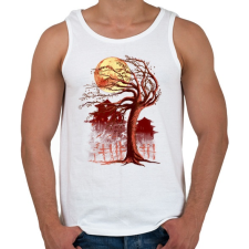 PRINTFASHION Ősök területe - Férfi atléta - Fehér atléta, trikó