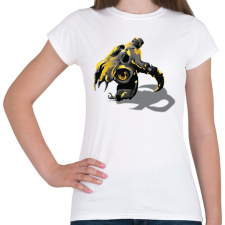 PRINTFASHION Összeolvadt koponyák - Női póló - Fehér női póló