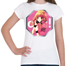 PRINTFASHION OSU! ikon logó - Női póló - Fehér