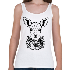 PRINTFASHION Őzike  - Női atléta - Fehér