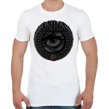 PRINTFASHION Ozirisz - Férfi póló - Fehér férfi póló