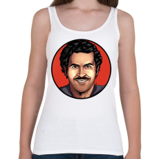 PRINTFASHION Pablo Escobar - Női atléta - Fehér