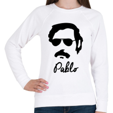 PRINTFASHION Pablo - Női pulóver - Fehér női pulóver, kardigán