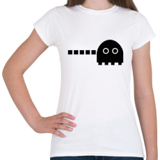 PRINTFASHION Pac-man - páros - Női póló - Fehér