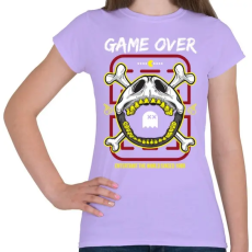 PRINTFASHION Pac Man vége - Női póló - Viola