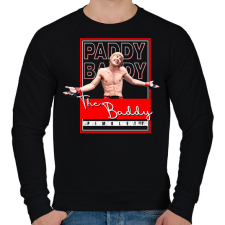 PRINTFASHION PADDY the baddy - Férfi pulóver - Fekete férfi pulóver, kardigán