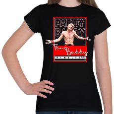 PRINTFASHION PADDY the baddy - Női póló - Fekete