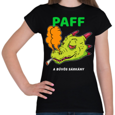 PRINTFASHION PAFF - Női póló - Fekete
