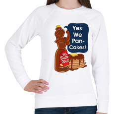 PRINTFASHION Palatsinta - Női pulóver - Fehér