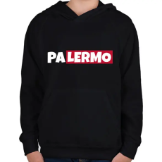 PRINTFASHION PALERMO - Gyerek kapucnis pulóver - Fekete