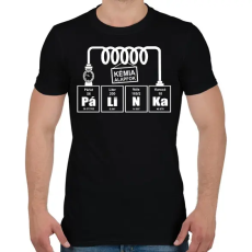 PRINTFASHION Pálinka - Férfi póló - Fekete