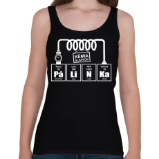 PRINTFASHION Pálinka - Női atléta - Fekete