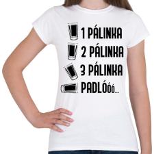PRINTFASHION Pálinka padló - Női póló - Fehér női póló