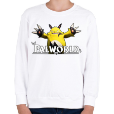 PRINTFASHION Palworld Grizzbolt - Gyerek pulóver - Fehér gyerek pulóver, kardigán