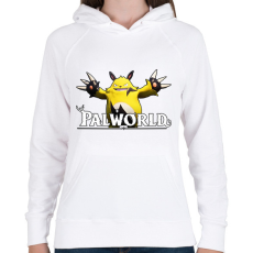 PRINTFASHION Palworld Grizzbolt - Női kapucnis pulóver - Fehér