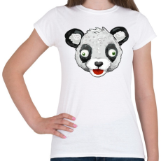 PRINTFASHION Panda Team Leader - Női póló - Fehér