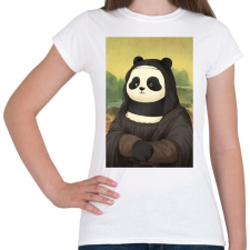 PRINTFASHION PandaLisa - Női póló - Fehér női póló