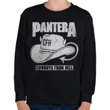 PRINTFASHION Pantera - Gyerek pulóver - Fekete gyerek pulóver, kardigán