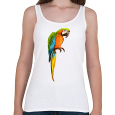 PRINTFASHION Papagáj - Női atléta - Fehér