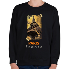 PRINTFASHION paris - Gyerek pulóver - Fekete gyerek pulóver, kardigán