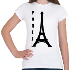 PRINTFASHION párizs - Női póló - Fehér
