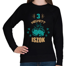 PRINTFASHION Páros terhesség - apuka - Női pulóver - Fekete női pulóver, kardigán