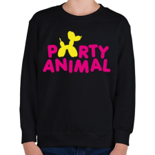 PRINTFASHION Partiállat - Gyerek pulóver - Fekete gyerek pulóver, kardigán
