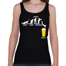 PRINTFASHION Party Péntek - Női atléta - Fekete