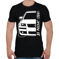 PRINTFASHION Passat B5 3BG - Férfi póló - Fekete