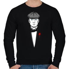 PRINTFASHION Peaky Blinders - Férfi pulóver - Fekete