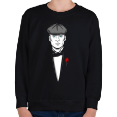 PRINTFASHION Peaky Blinders - Gyerek pulóver - Fekete