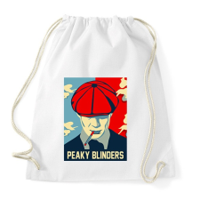 PRINTFASHION Peaky Blinders smoke - Sportzsák, Tornazsák - Fehér tornazsák