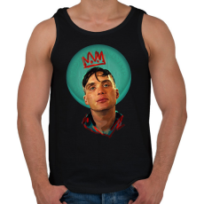 PRINTFASHION Peaky Blinders vezér - Férfi atléta - Fekete