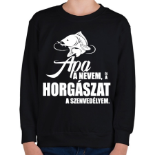PRINTFASHION Peca Fehér - Gyerek pulóver - Fekete gyerek pulóver, kardigán