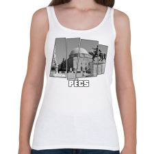 PRINTFASHION Pécs (GTA stílus) - Női atléta - Fehér női trikó