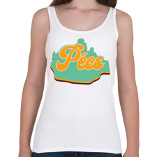 PRINTFASHION Pécs - Női atléta - Fehér női trikó