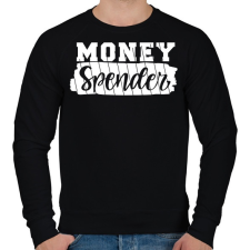 PRINTFASHION Pénzes páros - pénz szóró 2 - Férfi pulóver - Fekete női pulóver, kardigán