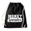 PRINTFASHION Pénzes páros - pénz szóró 2 - Sportzsák, Tornazsák - Fekete