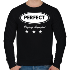 PRINTFASHION PERFECT - Férfi pulóver - Fekete férfi pulóver, kardigán