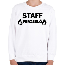 PRINTFASHION Perzselő Staff - Gyerek pulóver - Fehér gyerek pulóver, kardigán