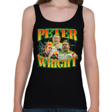 PRINTFASHION Peter Wright - darts - Női atléta - Fekete
